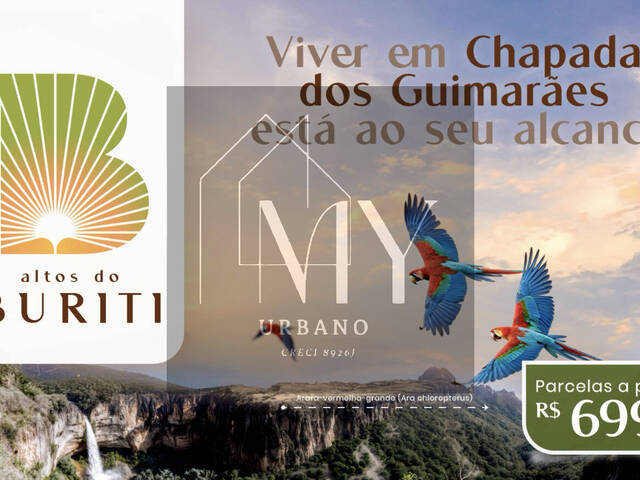 #MY URBANO  - Área para Venda em Chapada dos Guimarães - MT