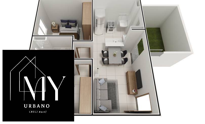 Apartamento à venda com 2 quartos, 38m² - Foto 8