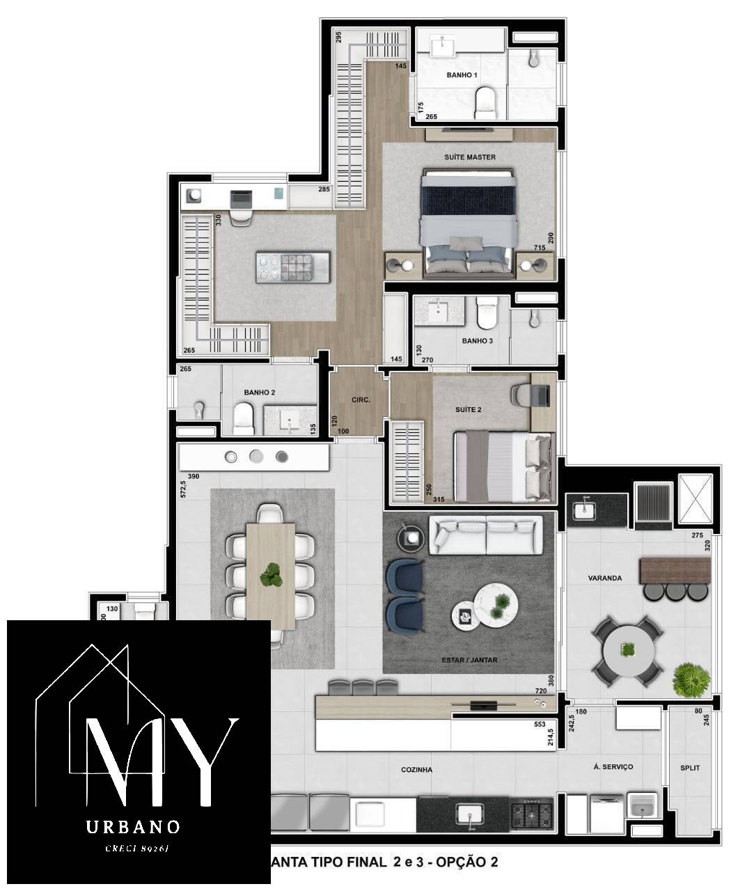 Apartamento à venda com 3 quartos, 132m² - Foto 40