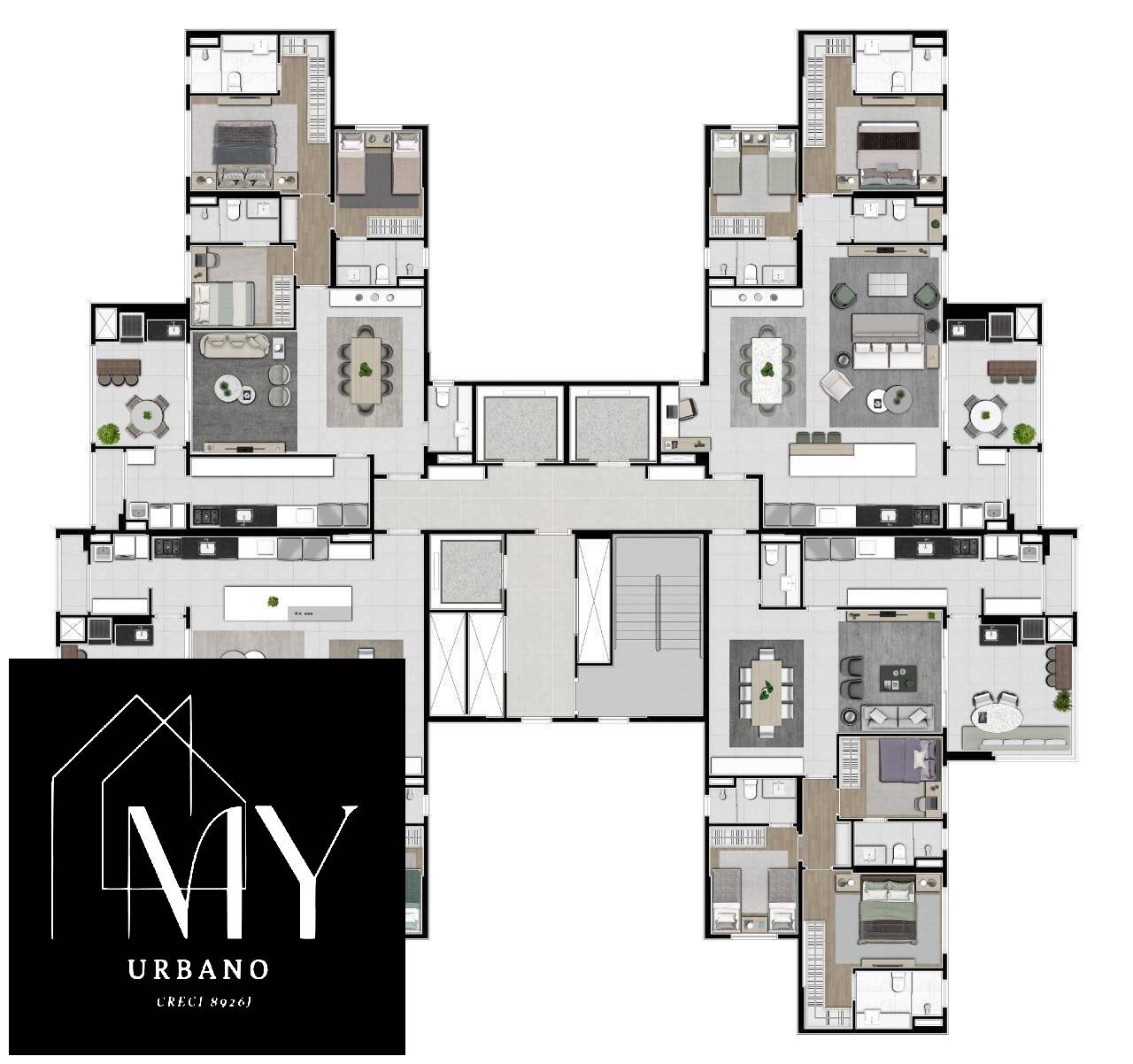 Apartamento à venda com 3 quartos, 132m² - Foto 45