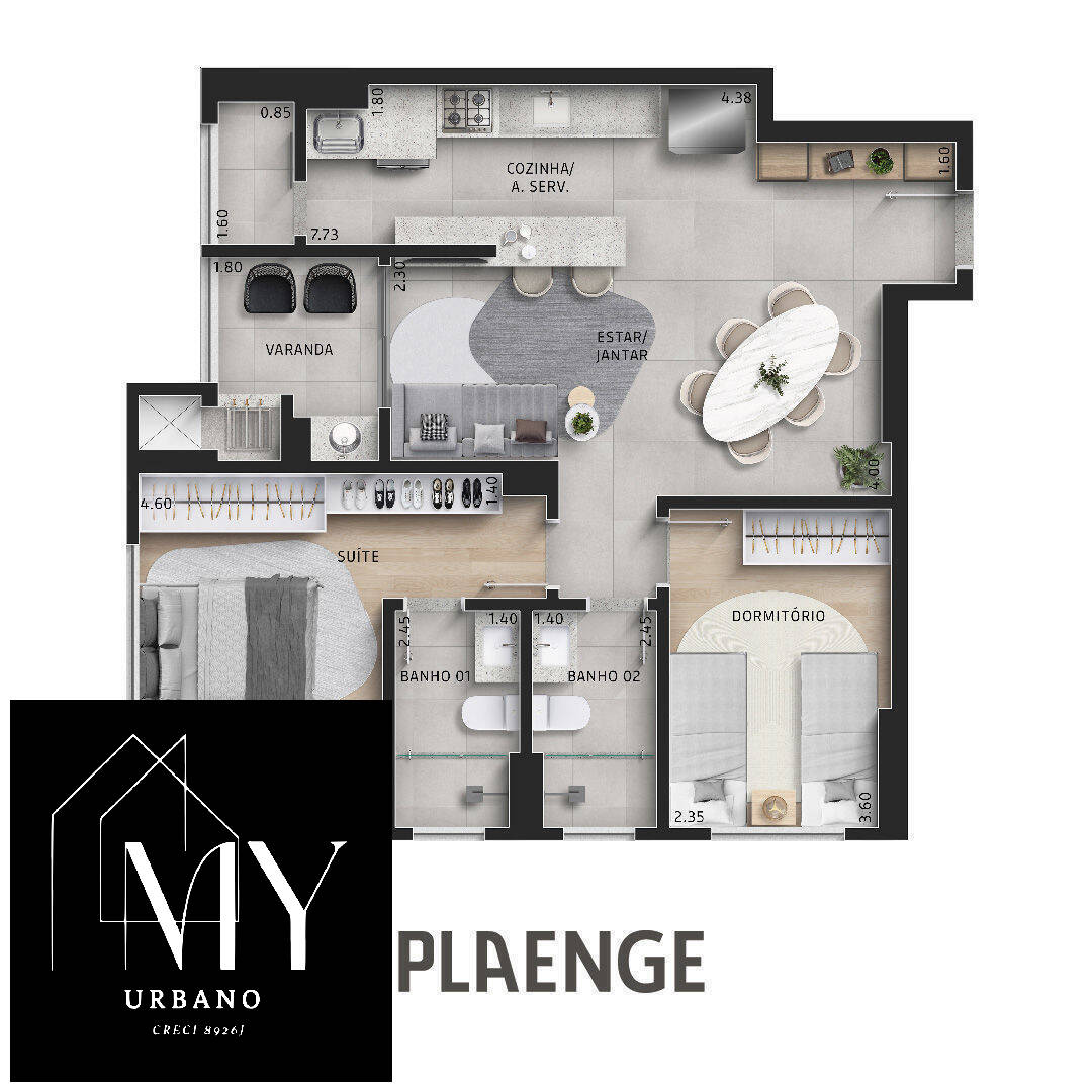 Apartamento à venda, 71m² - Foto 12