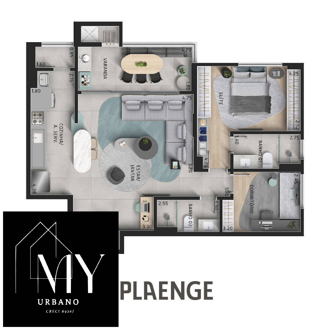 Apartamento à venda, 71m² - Foto 16